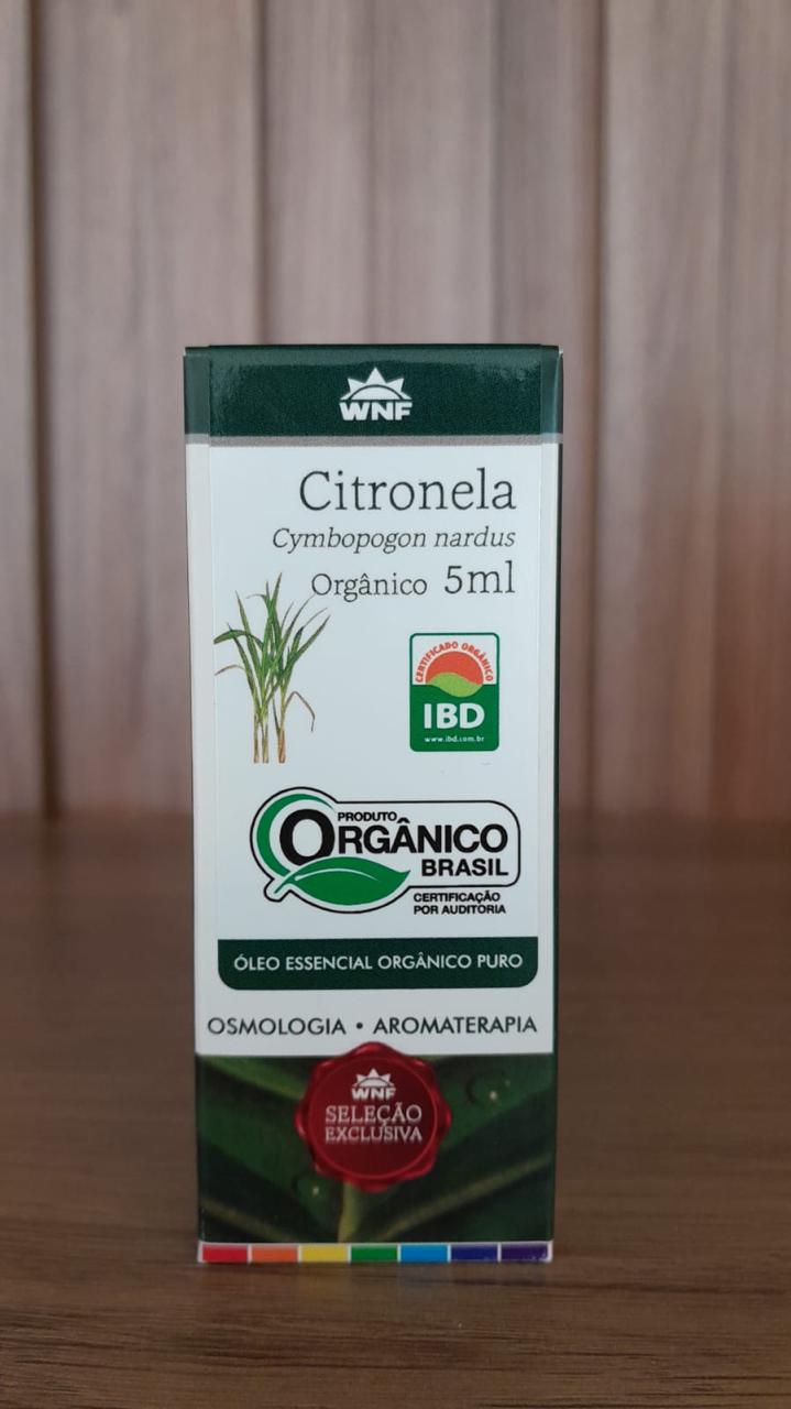 Óleo essencial de citronela WNF 5 ml